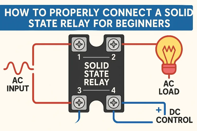 How to Properly Connect a Solid State Relay for Beginners How to Properly Connect a Solid State Relay for Beginners